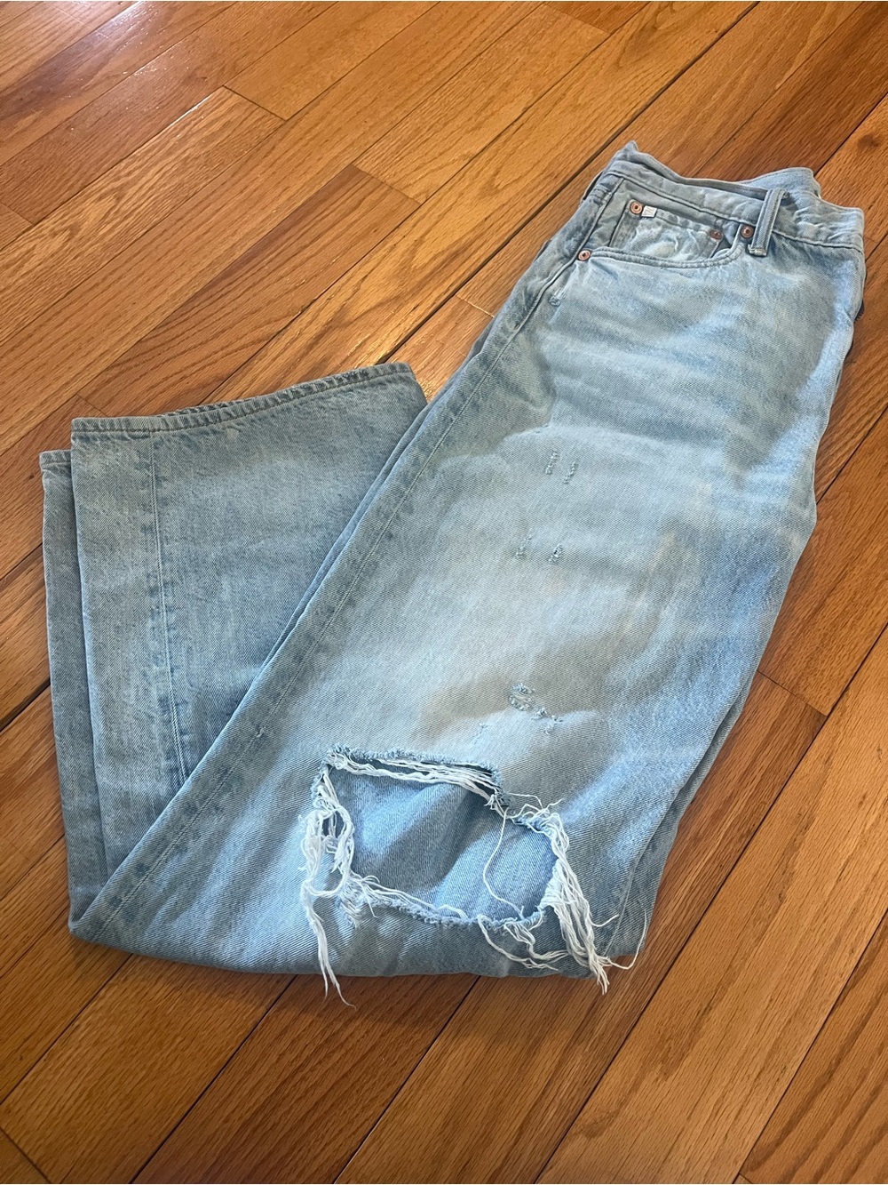 AE77 stovepipe Jeans